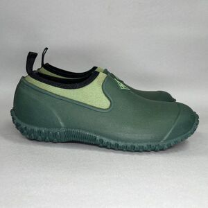 Muck Boots Muckster II Shoes‎ Women's Size 6 Green Low Slip On Waterproof Shoes